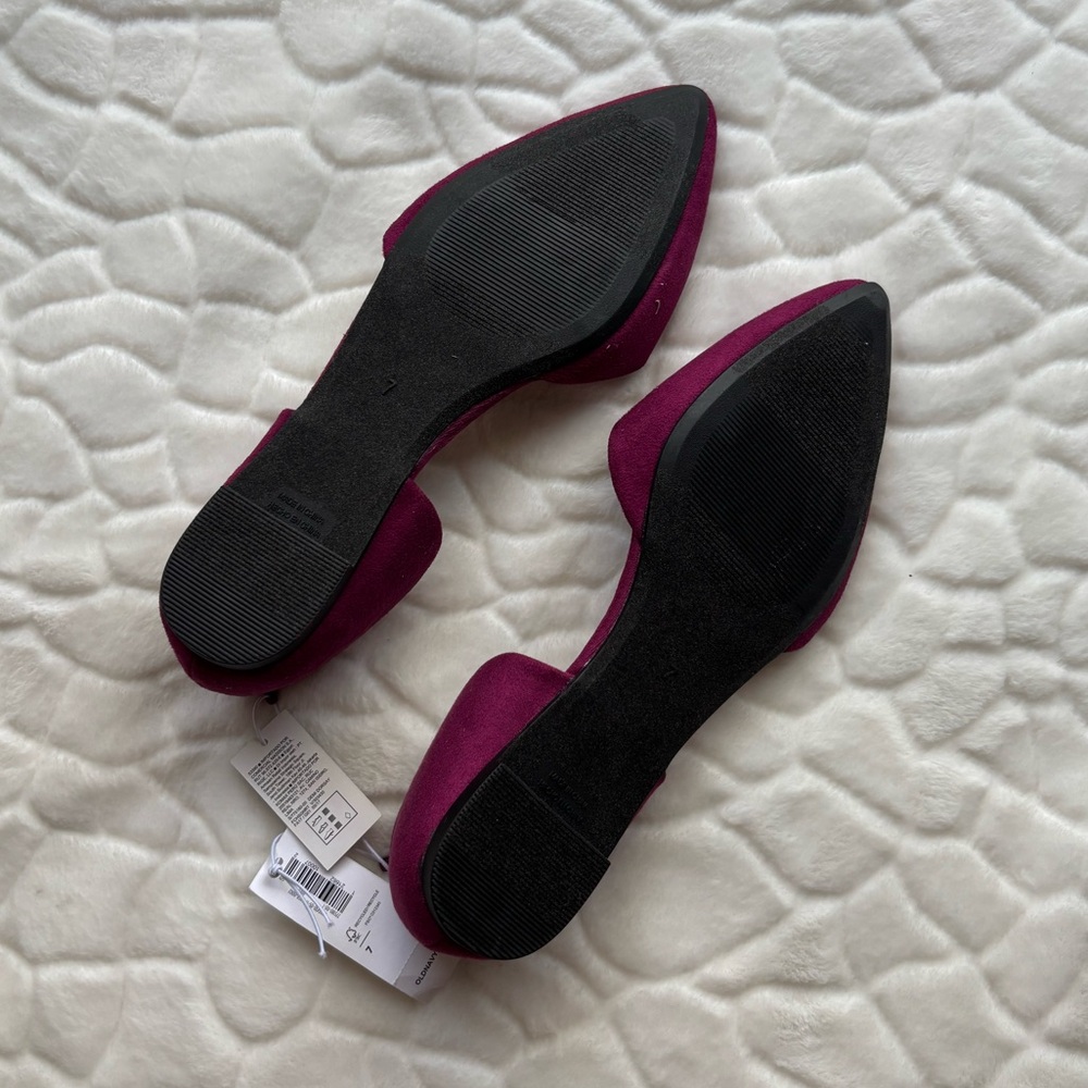 Old Navy Pointy-Toe D'Orsay Flats For Women - Picture 7 of 9